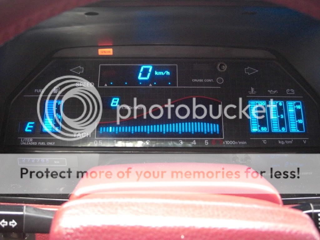 Digital Dash Color Change Z31 Performance