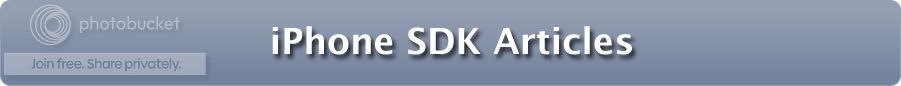 iPhone SDK Articles