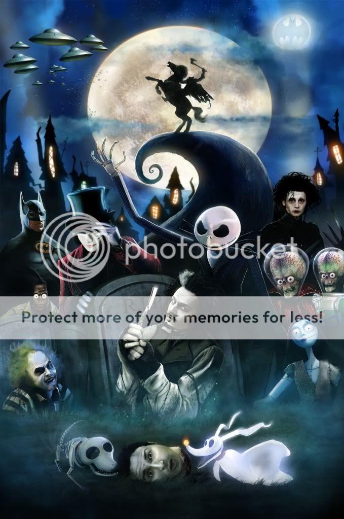 larger Tim Burton Films Image