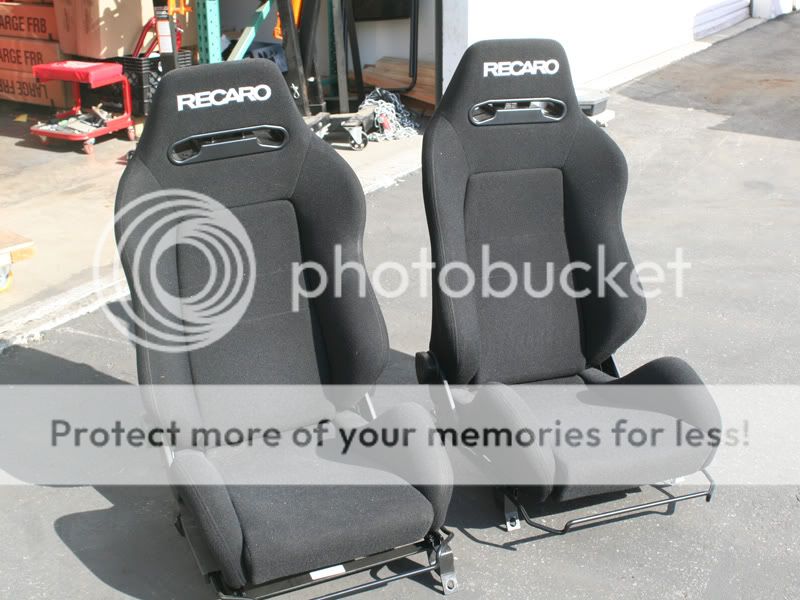 CA Nissan 240SX S13 S14 Pair Recaro Seat with Seat Bracket 1100